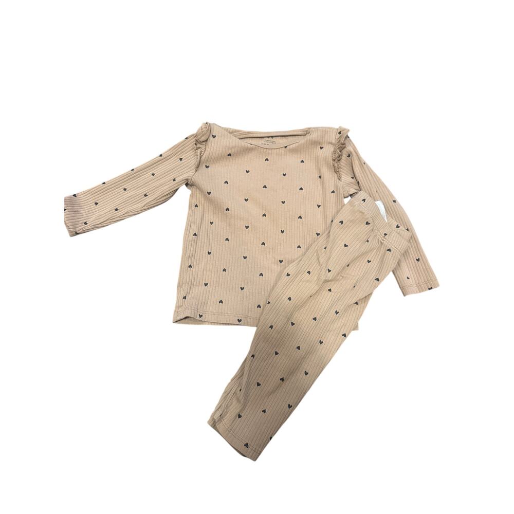Adorable H&M Toddler Girl Top & Bottom Set - 12-18M